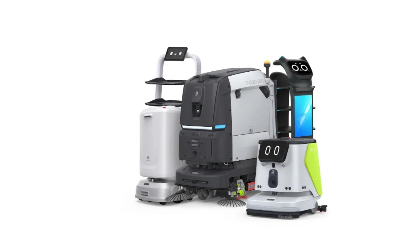 Familia de robots comerciales PUDU — distribuidor oficial en Panamá