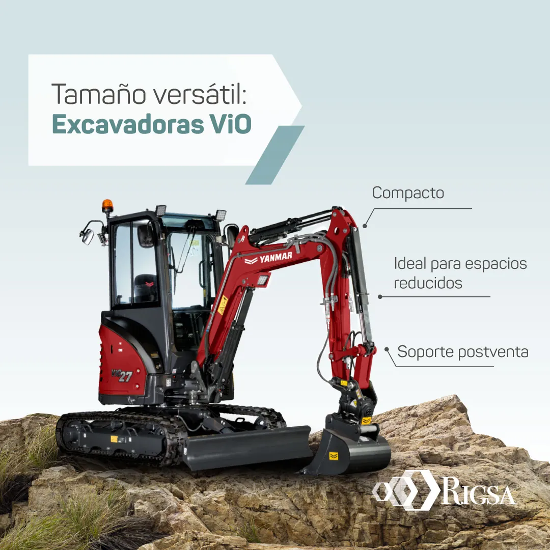 Mini-excavadora serie VIO